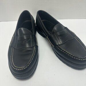 L. L. Bean Men's Penny Loafers Size 10 D Dark Brown Slip On Preppy